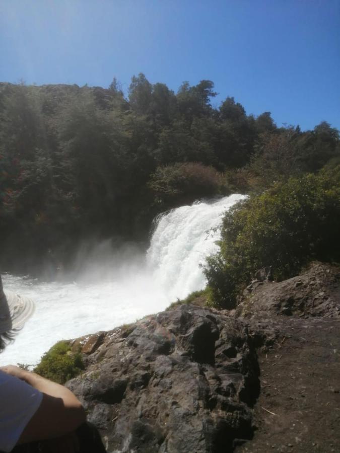 Cabana May Pao, Para 3 En Melipeuco Cerca Del Parque Nacional Conguillio Exteriér fotografie