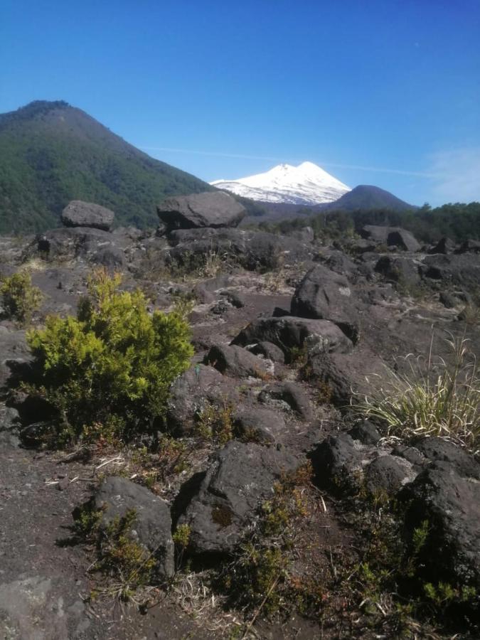 Cabana May Pao, Para 3 En Melipeuco Cerca Del Parque Nacional Conguillio Exteriér fotografie